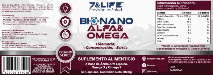 BIONANO ALFA & OMEGA